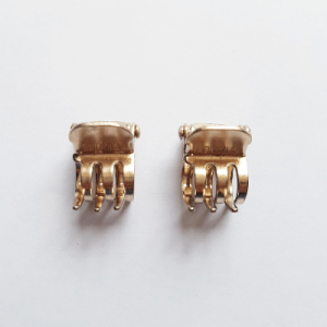 metalenklemmetjes 1,5 cm rosegold